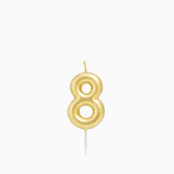 CANDELA ORO N8 6CM 1211344
