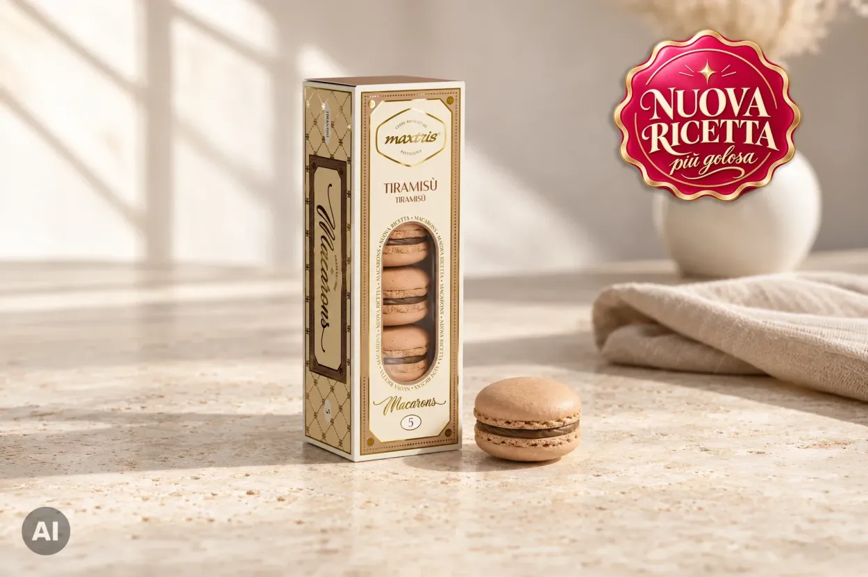 5 MACARONS TIRAMISU' BEIGE MAXTRIS MACTIR
