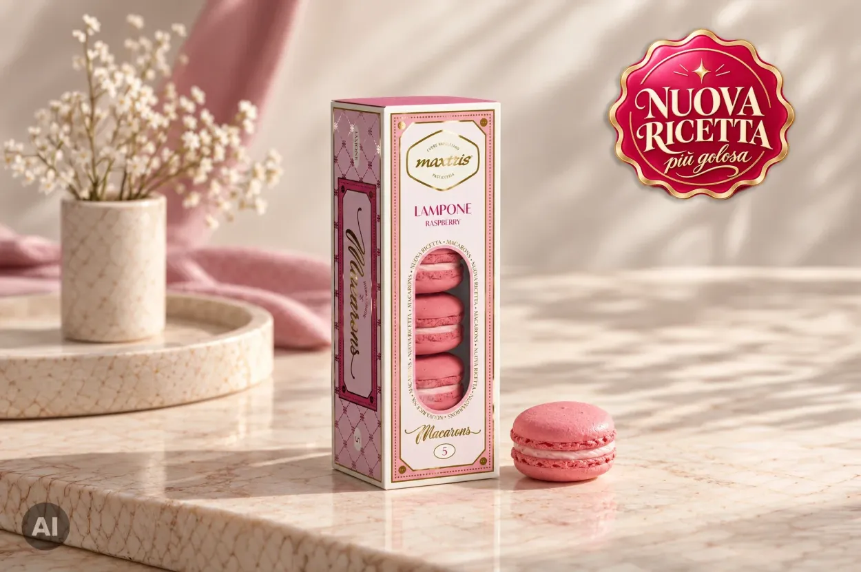 5 MACARONS LAMPONE FUCSIA MAXTRIS MACLAMP