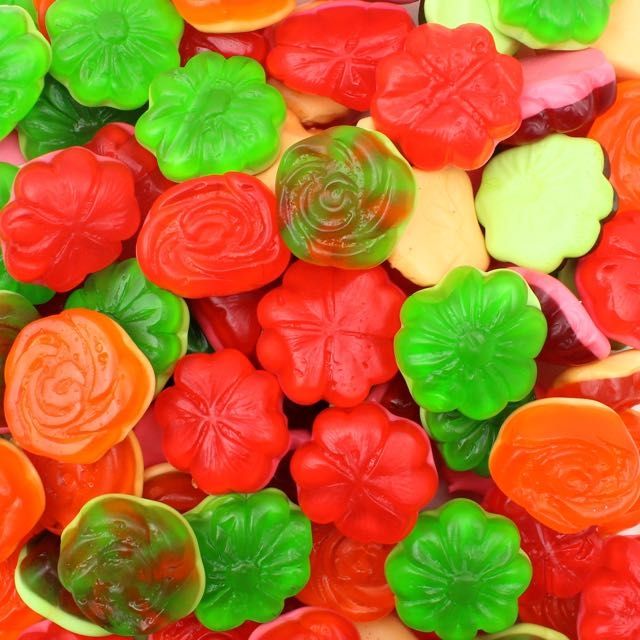CARAMELLE DAMEL FIORELLINI COLORATI 1KG D62176