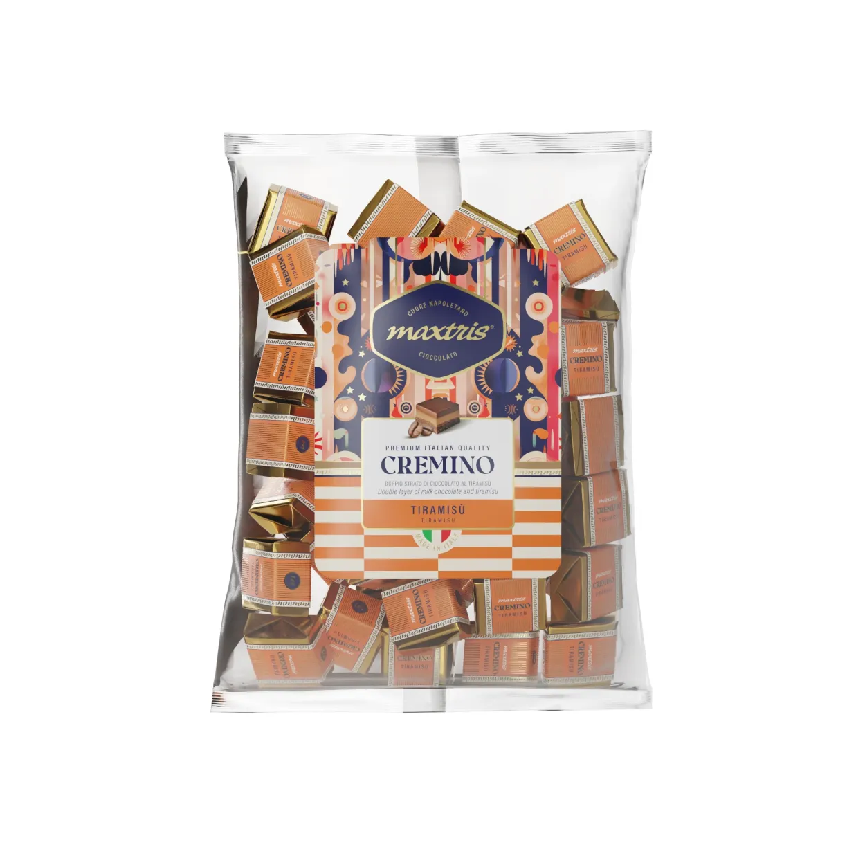 BUSTA CREMINO TIRAMISU' MAXTRIS 1KG CREBTIR