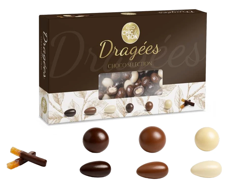 CONFETTI BURATTI CHOCO SELECTION DRAG050
