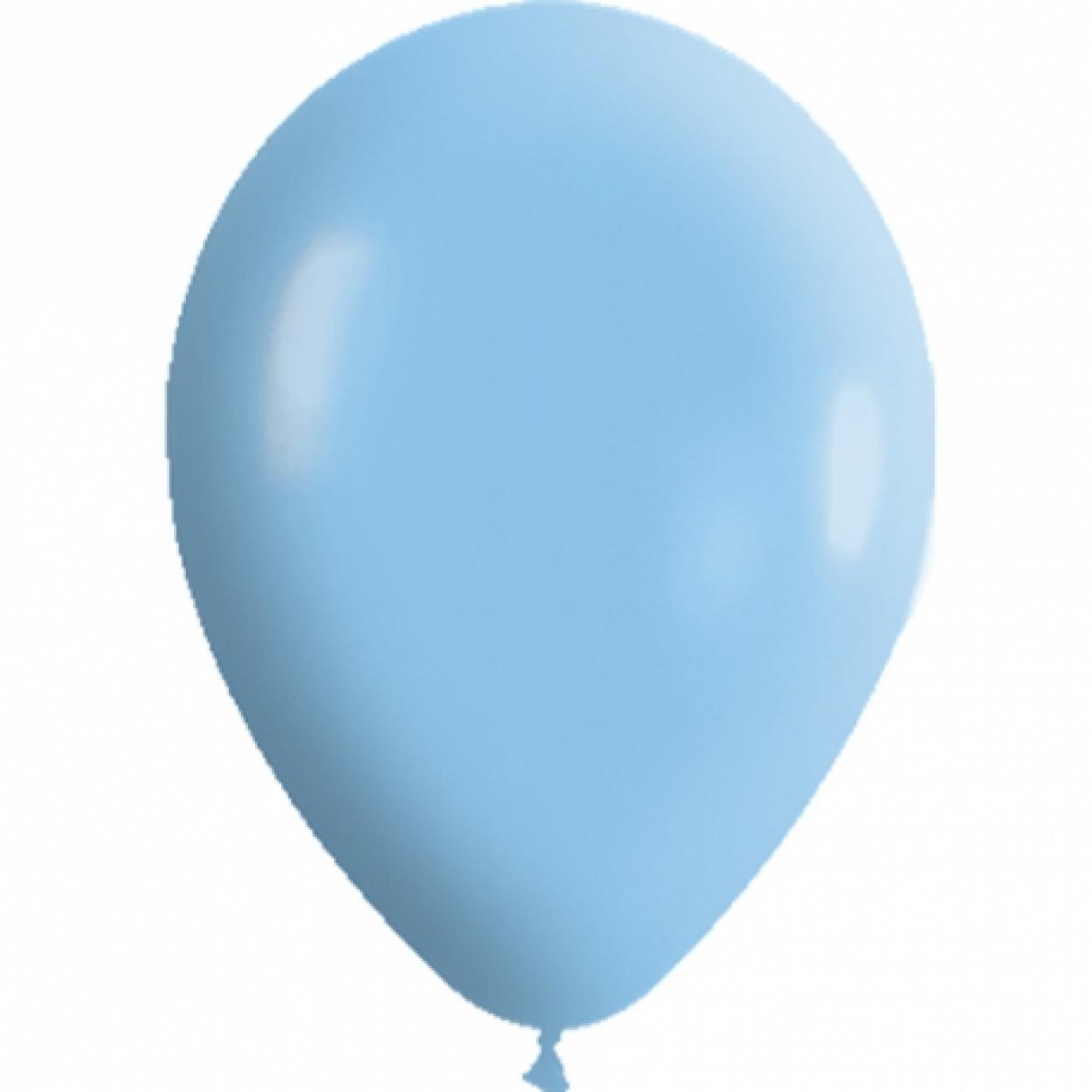 CONFEZIONE 100 PALLONCINI 12" LATTICE G110 CELESTE BABY 39