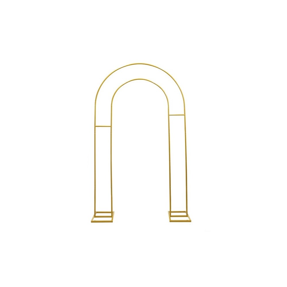 SUPPORTO IN METALLO ORO AD ARCO 120X220 41973