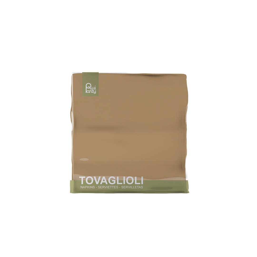 50 TOVAGLIOLI 25X25 MOKA 32107