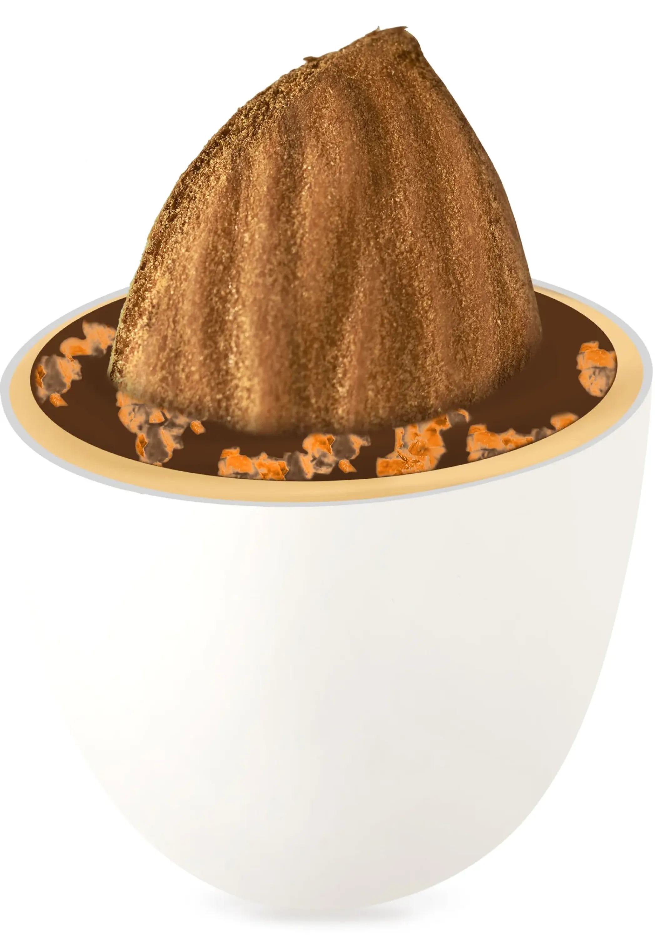 CONFETTI MAXTRIS CIOCOMANDORLA CON CRISTALLI GUSTO ARANCIA 1KG CRICRISTALARA - Vista 2