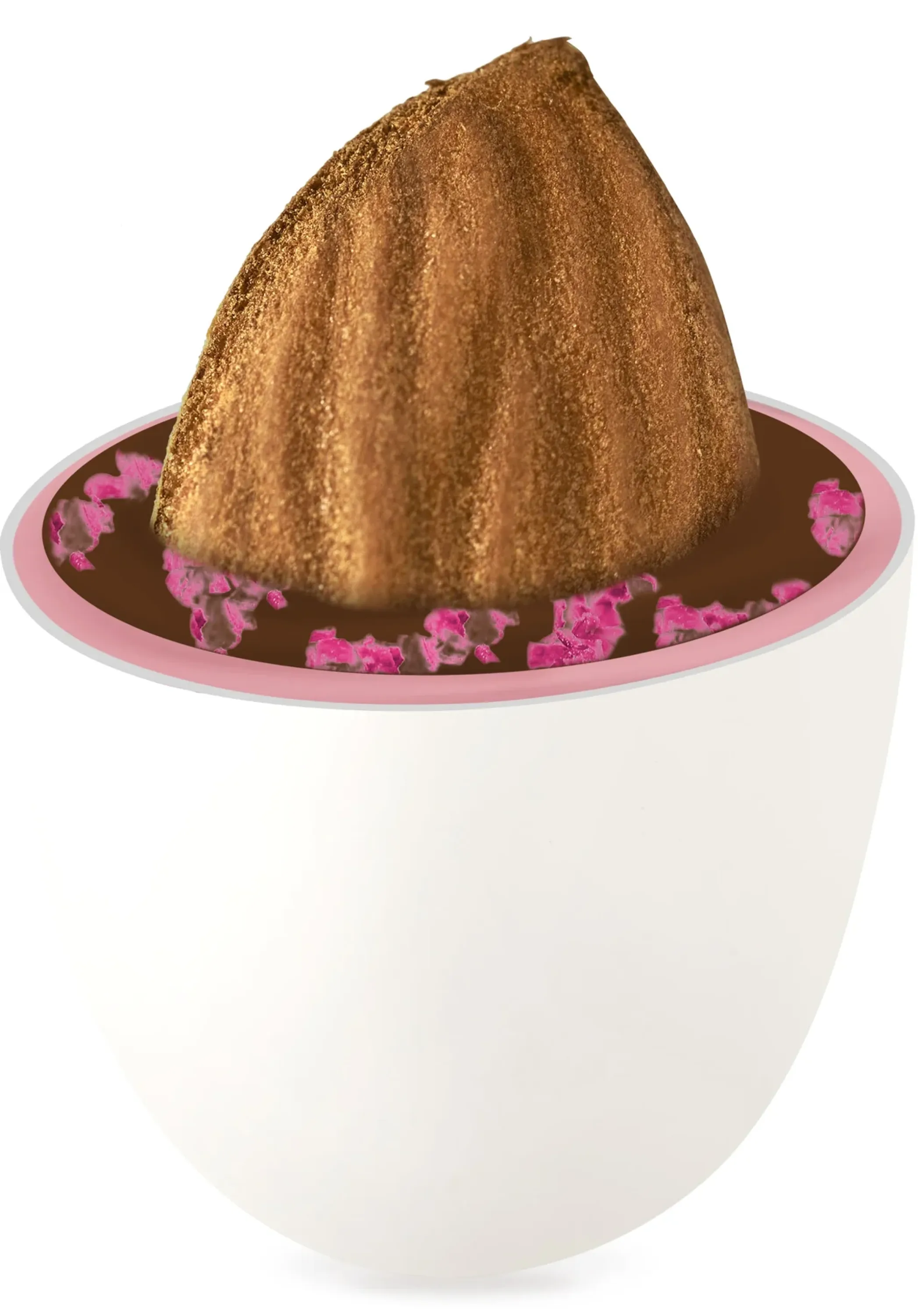 CONFETTI MAXTRIS CIOCOMANDORLA CON CRISTALLI GUSTO LAMPONE 1KG CRICRISTALLAMP - Vista 2