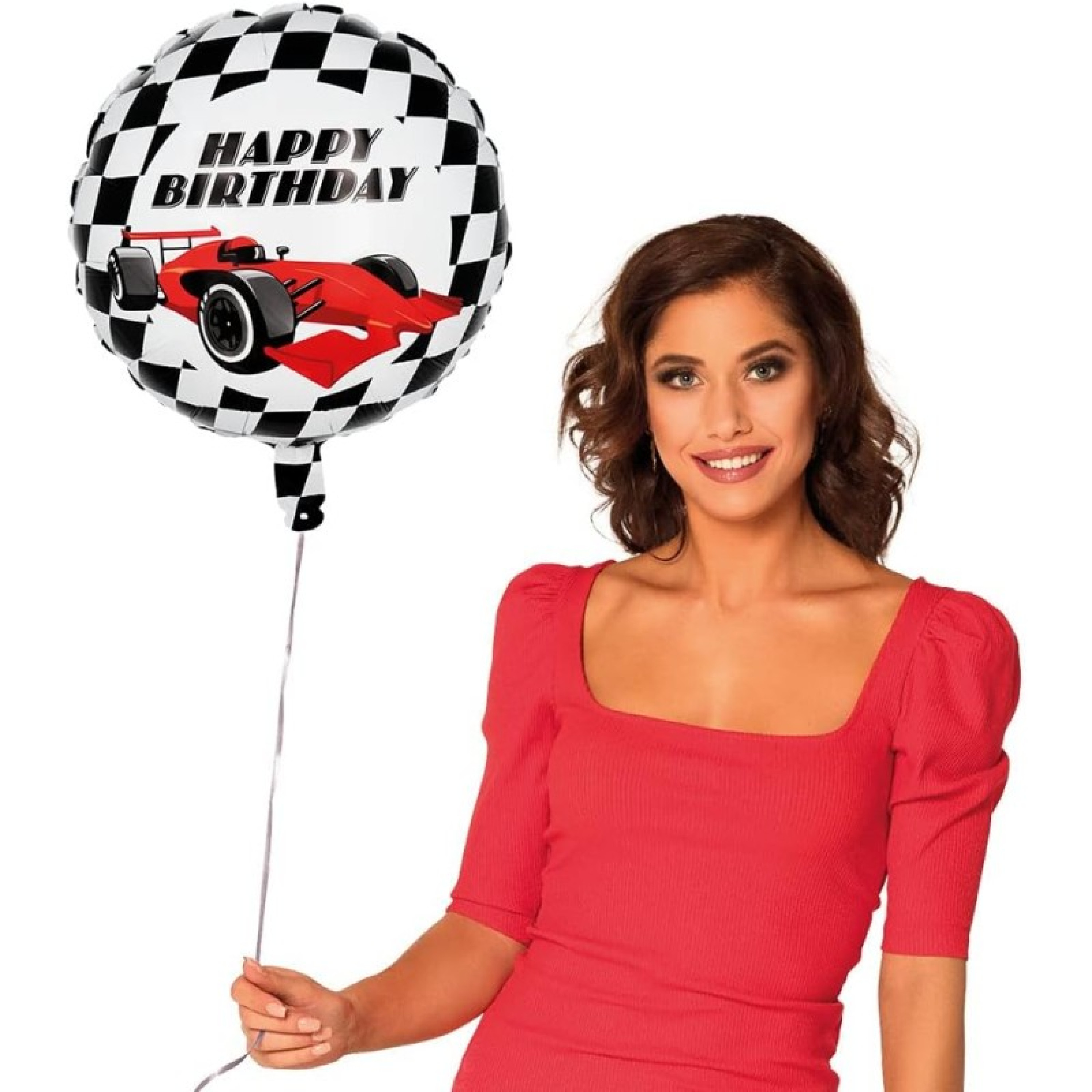 FOIL 18 HAPPY BIRTHDAY AUTO DA CORSA 544784 - Vista 2