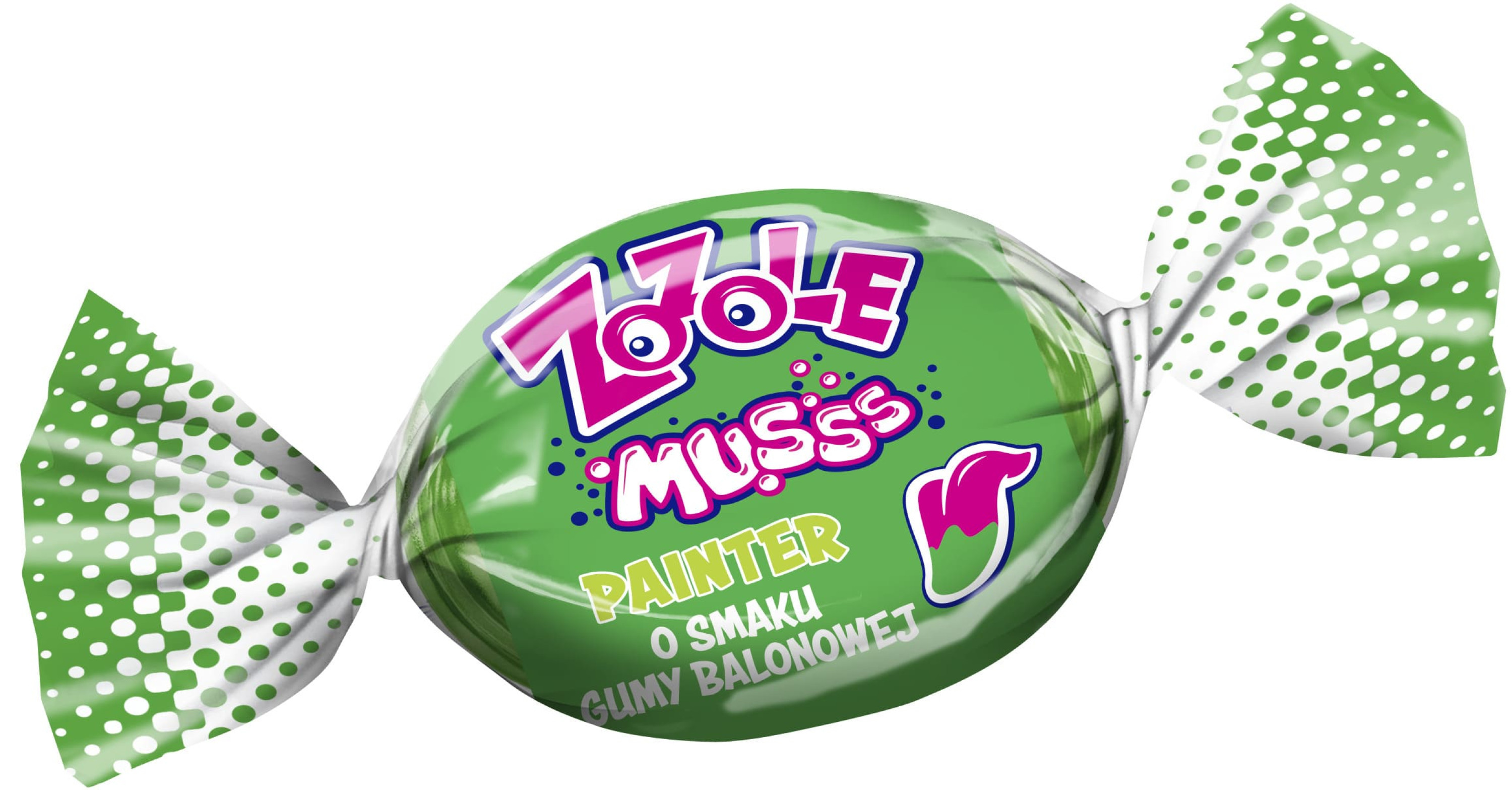 CARAMELLE BUBBLE GUM COLORA LONGUA FIZZY 1KG CAR519 - Vista 3