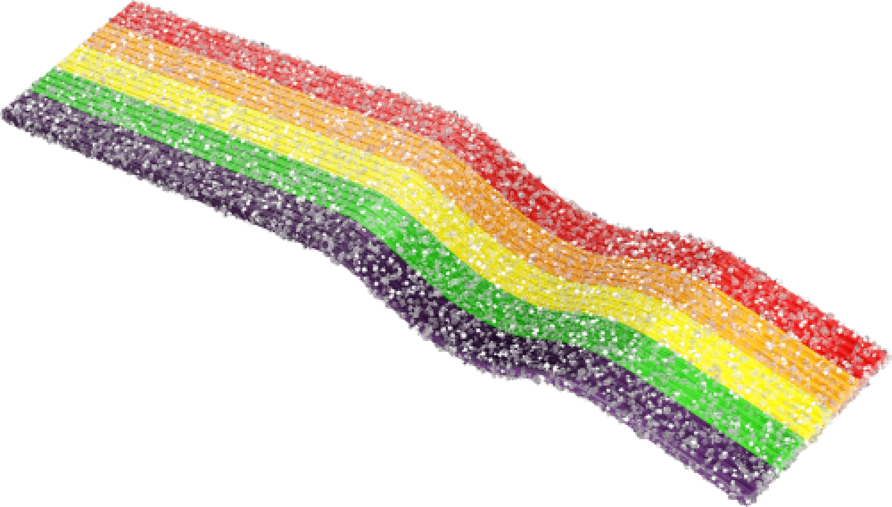STRISCIA ZOZOLE RAINBOW FIZZY 75 GR BAN103 - Vista 2