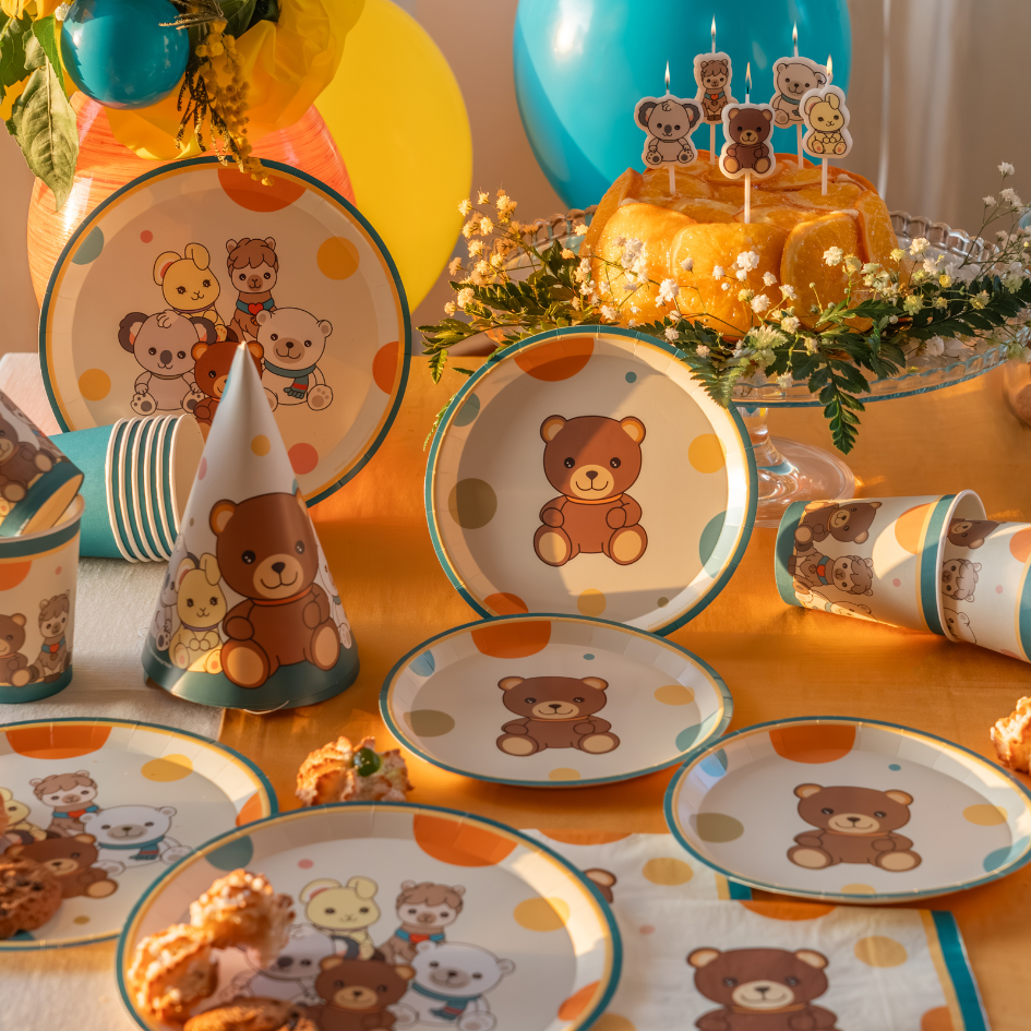 16 TOVAGLIOLI 33X33 TEDDY FRIENDS 77097 - Vista 2