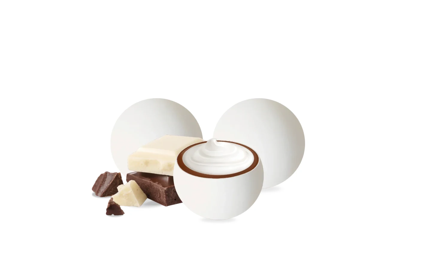 CONFETTI MAXTRIS BON BON CREMA BIANCA TWCADBBCB - Vista 2