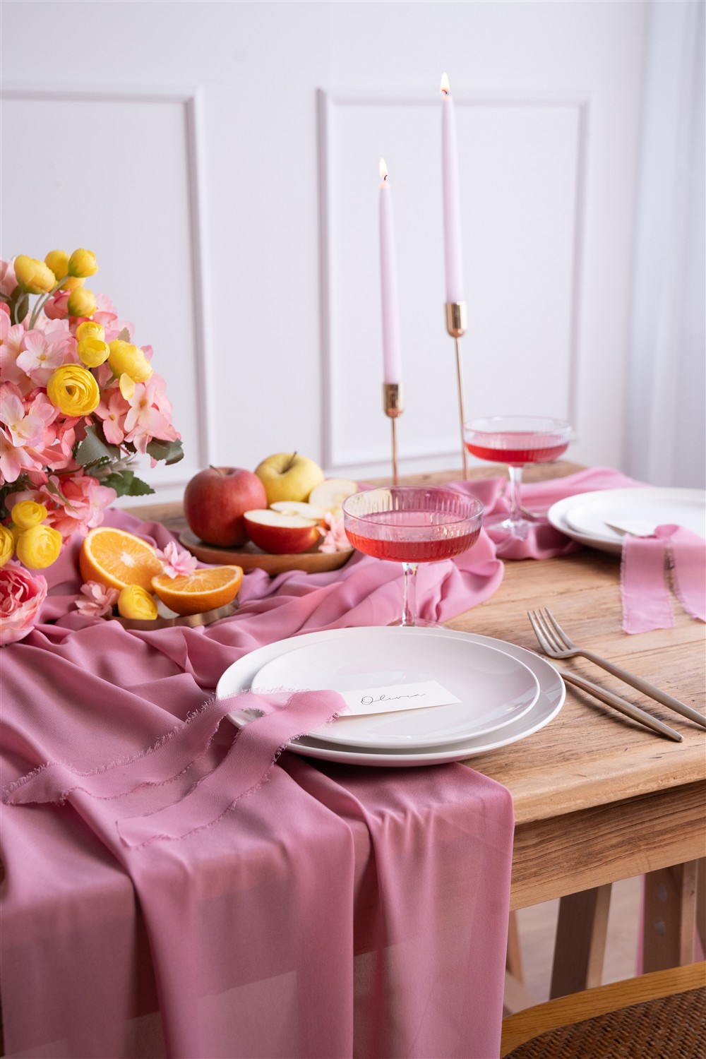 RUNNER CHIFFON 0.48C5 MT ROSA SCURO BSZ48-006 - Vista 2