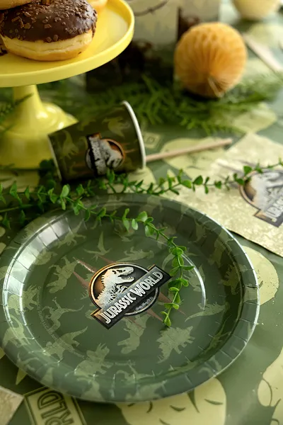 6 PIATTI JURASSIC WORLD TPP110 - Vista 3