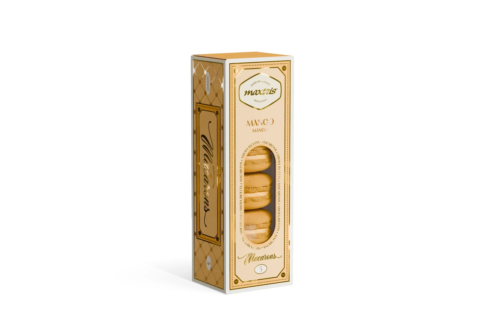 5 MACARONS MANGO GIALLO SCURO MAXTRIS MACMAN - Vista 3