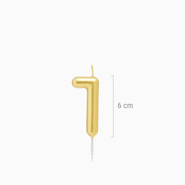 CANDELA ORO N1 6CM 1211337 - Vista 3