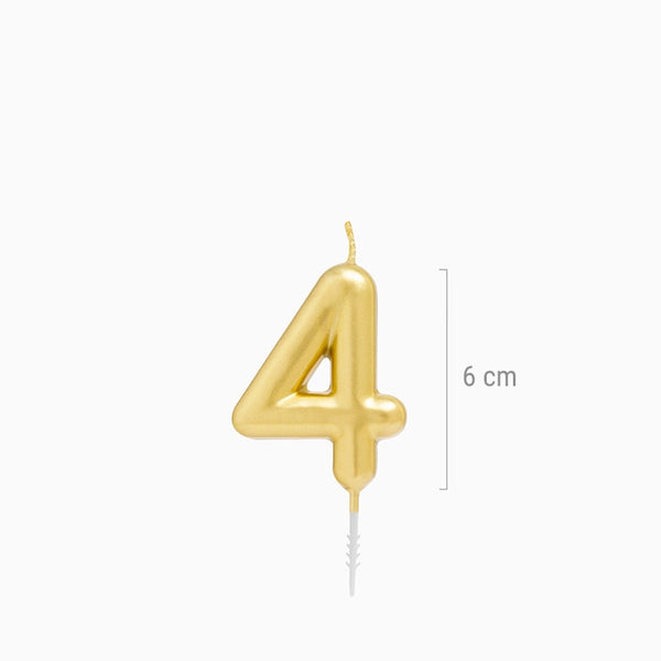 CANDELA ORO N4 6CM 1211340 - Vista 3