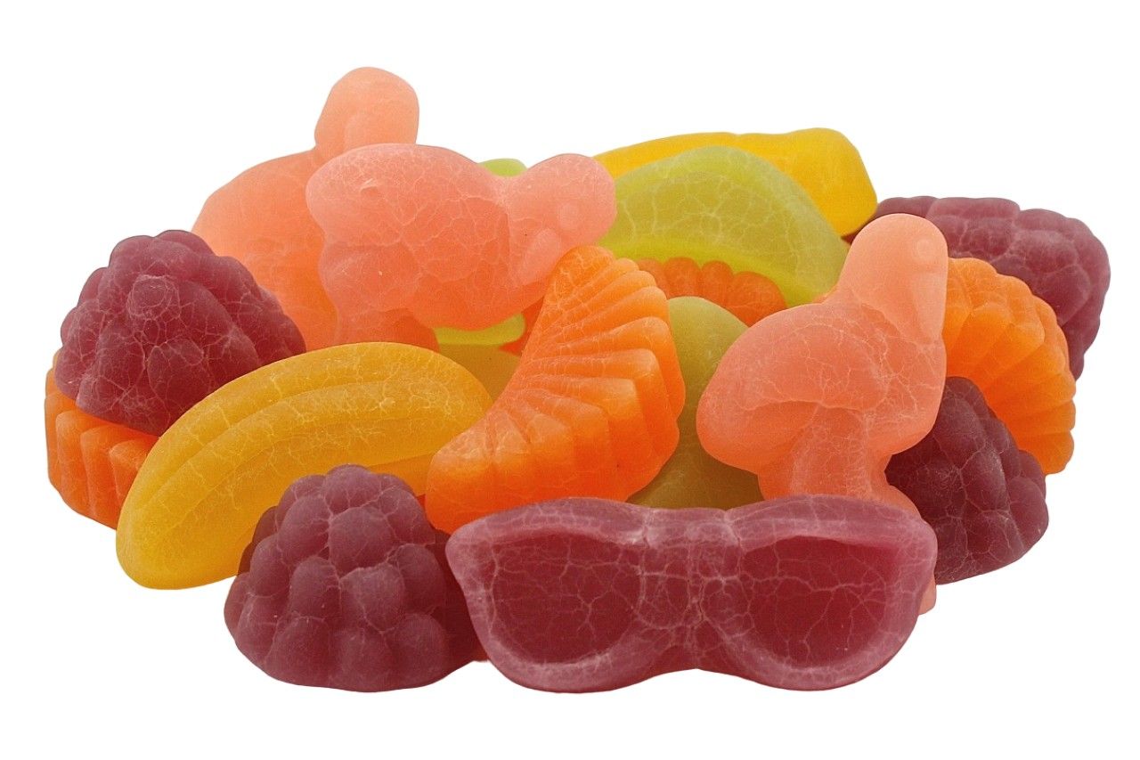 CARAMELLE DAMEL FRUIT & PARADISE MIX 1KG D66657 - Vista 4