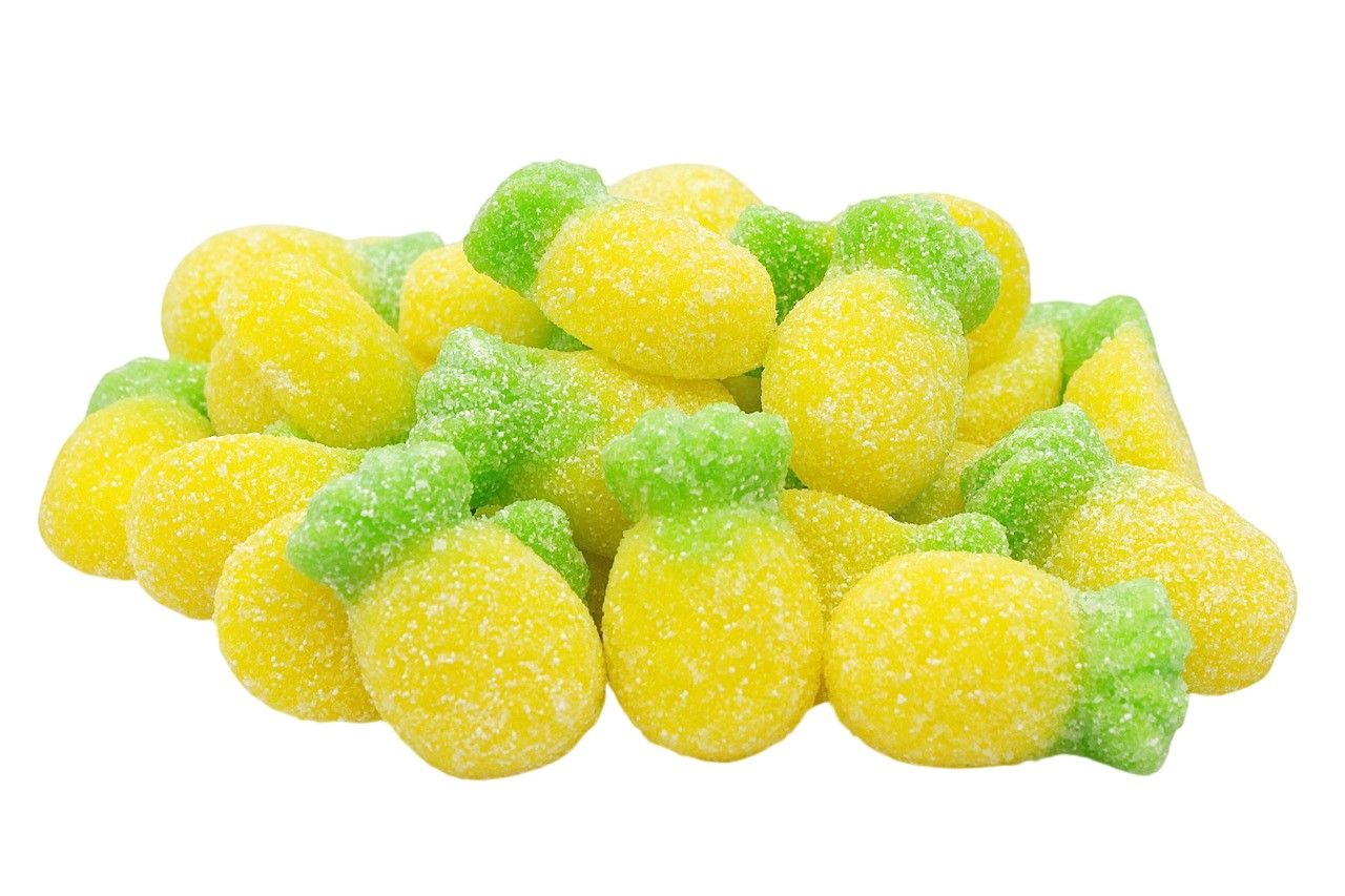 CARAMELLE DAMEL ANANAS SUPER SOUR 1KG D62580 - Vista 4