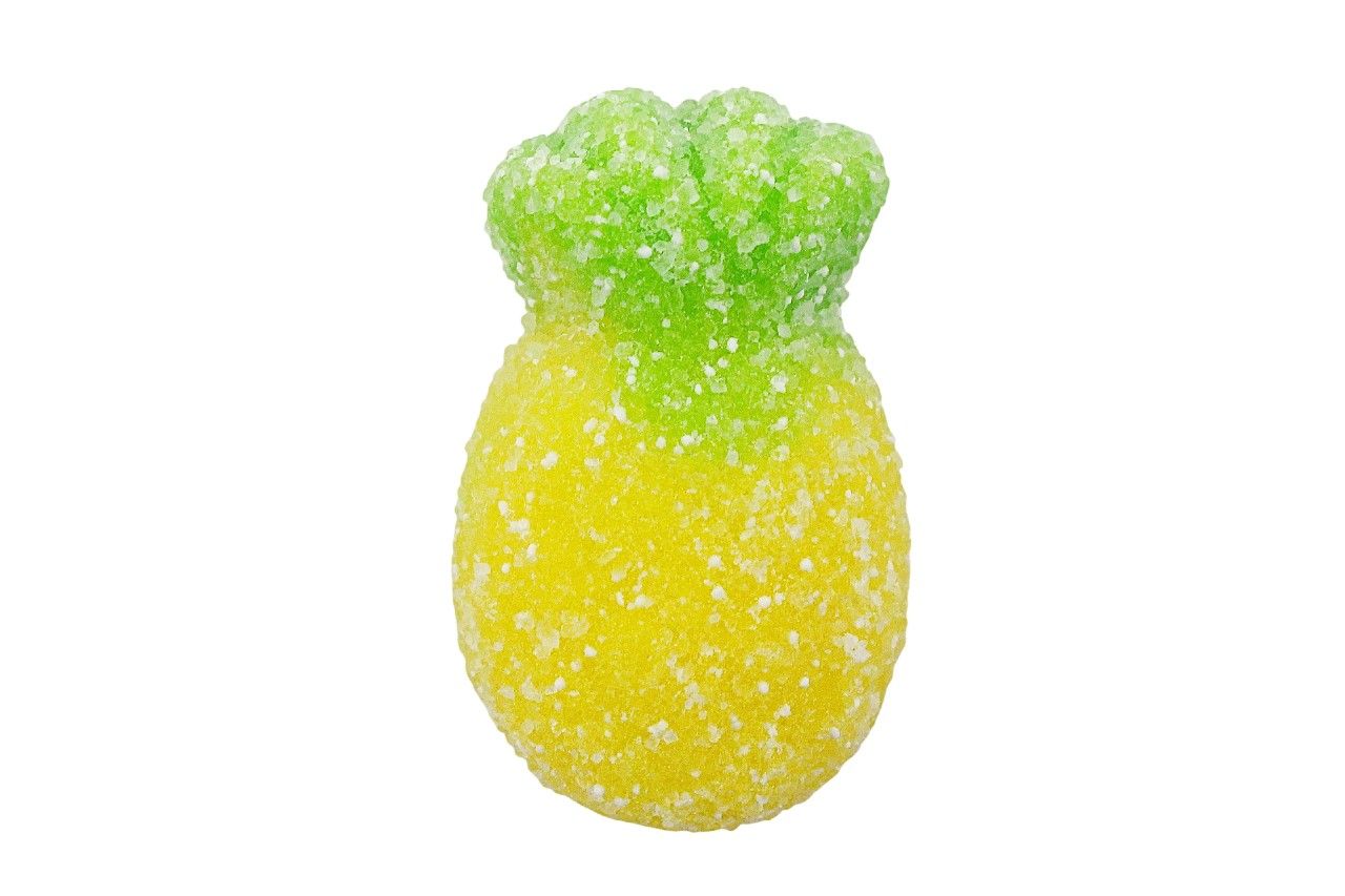 CARAMELLE DAMEL ANANAS SUPER SOUR 1KG D62580 - Vista 3
