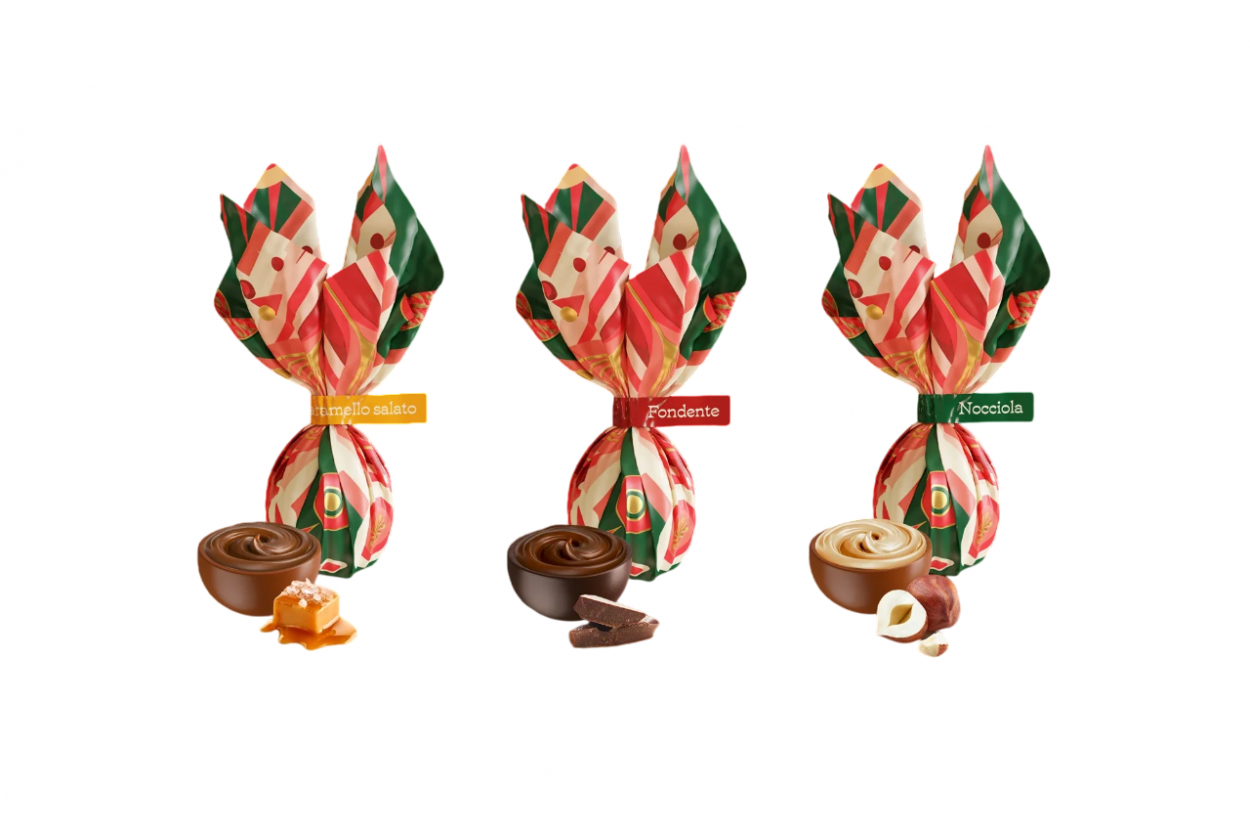 CHRISTMAS BOULE MEZZA CARAMELLA 70GR NATCARAM70 11111 - Vista 2