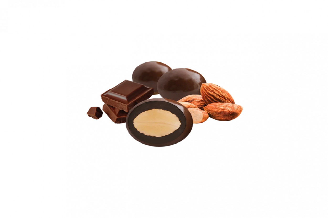 DRAGEES GR150 MANDORLA E CIOCCOLATO FONDENTE - Vista 2