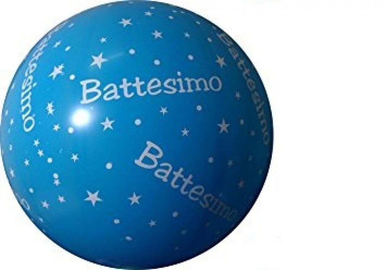 MONGOLFIERE BATTESIMO CELESTE PZ.2 GSD220GLO16LB