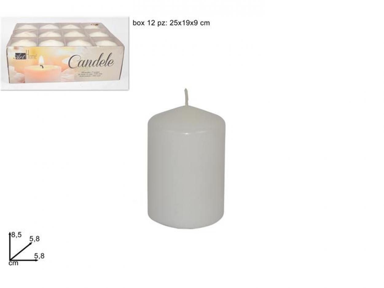 CANDELA CILINDRO BIANCA 624780