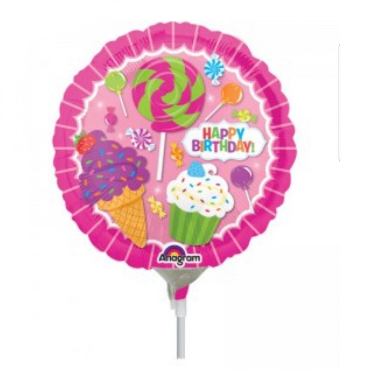 MINI SHAPE HAPPY BIRTHDAY CANDY CM.25 3262409