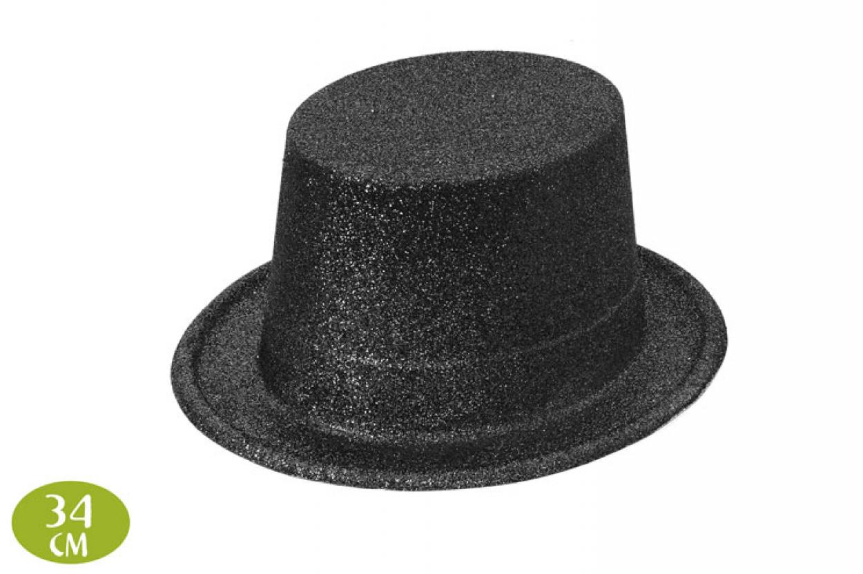 CAPPELLO GLITTER NERO 443125