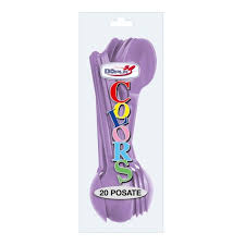 CUCCHIAI LILLA 20 PZ. 03640